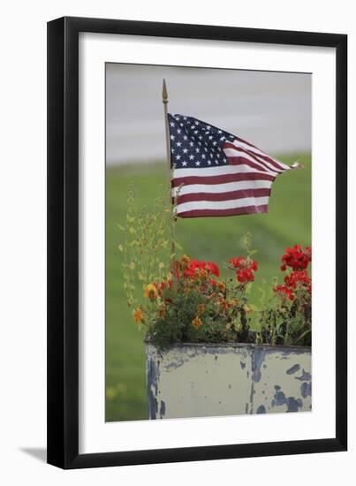 Flag-Jeff Rasche-Framed Photographic Print