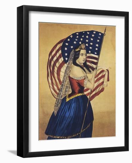 Flag-null-Framed Giclee Print