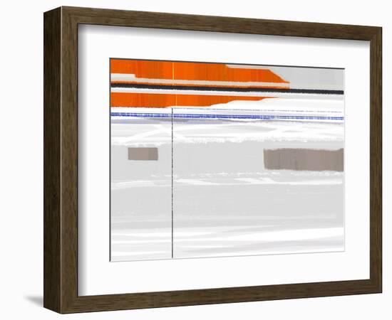 Flag-NaxArt-Framed Art Print