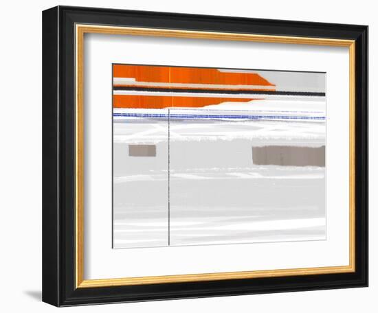 Flag-NaxArt-Framed Art Print