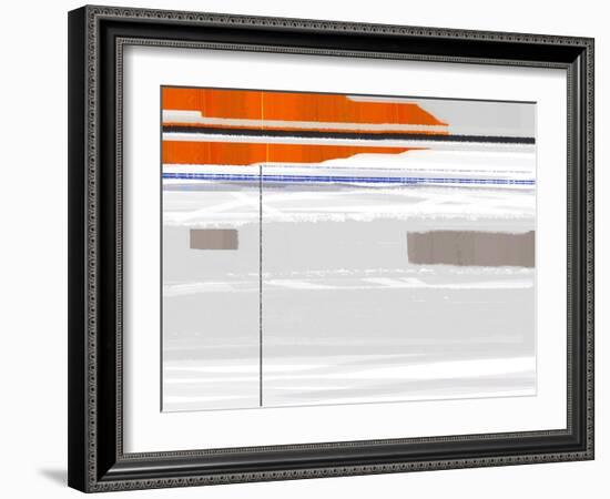 Flag-NaxArt-Framed Art Print