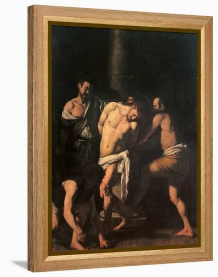 Flagellation of Christ-Caravaggio-Framed Premier Image Canvas