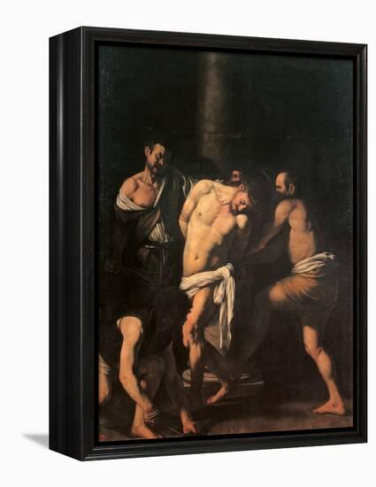 Flagellation of Christ-Caravaggio-Framed Premier Image Canvas