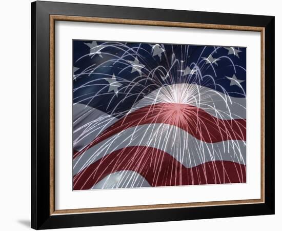 Flagfire-Jbunch-Framed Art Print