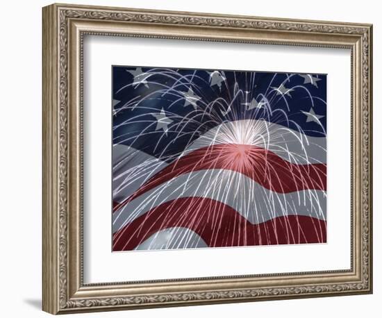 Flagfire-Jbunch-Framed Art Print