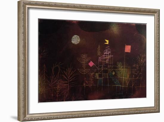 Flagged Pavilion-Paul Klee-Framed Art Print