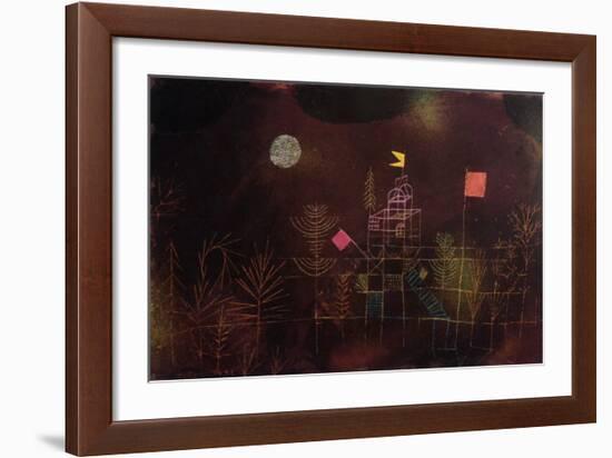 Flagged Pavilion-Paul Klee-Framed Art Print