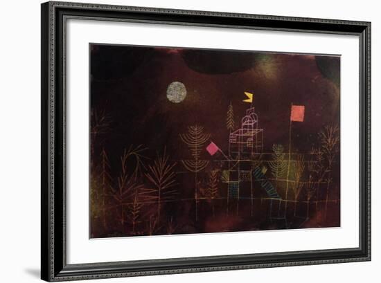 Flagged Pavilion-Paul Klee-Framed Art Print