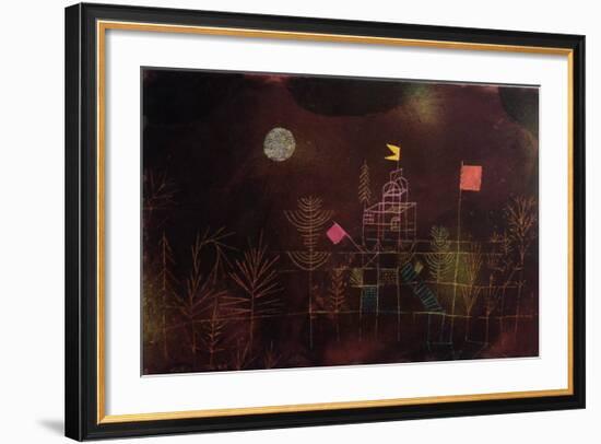 Flagged Pavilion-Paul Klee-Framed Art Print