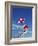 Flags at Washington Monument-David Papazian-Framed Photographic Print