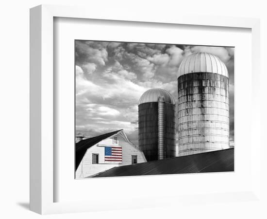 Flags of Our Farmers II-James McLoughlin-Framed Photographic Print