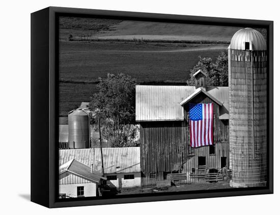 Flags of Our Farmers XI-James McLoughlin-Framed Premier Image Canvas