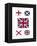Flags of the United Kingdom, The Union Jack and Its Components-null-Framed Premier Image Canvas