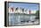 Flags on Lac Leman, 2010-Vincent Alexander Booth-Framed Premier Image Canvas