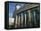 Flags Outside the European Commission and Parliament Buildings in Brussels, Belgium, Europe-David Hughes-Framed Premier Image Canvas