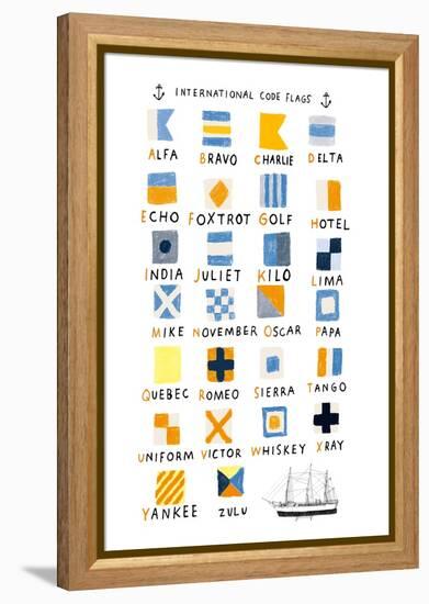 Flags-Hanna Melin-Framed Stretched Canvas