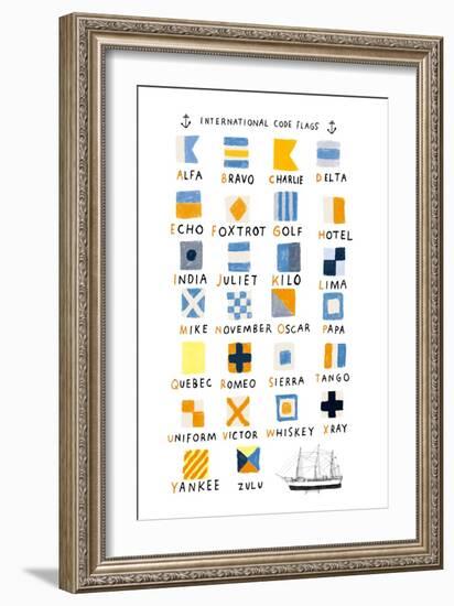 Flags-Hanna Melin-Framed Art Print