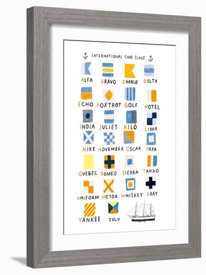 Flags-Hanna Melin-Framed Art Print