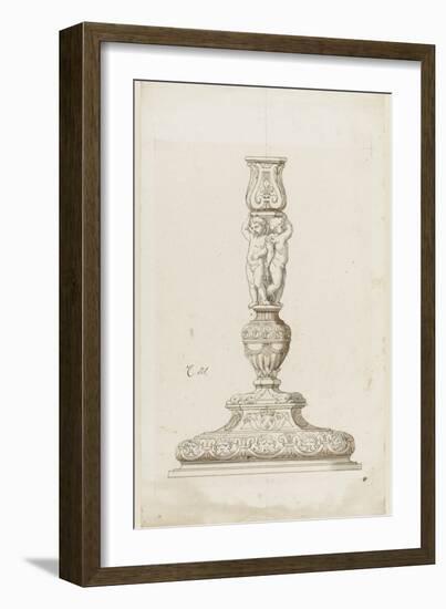 Flambeau-Charles Le Brun-Framed Giclee Print