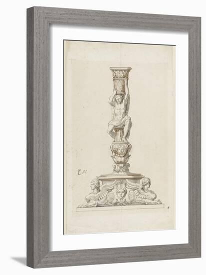 Flambeau-Charles Le Brun-Framed Giclee Print