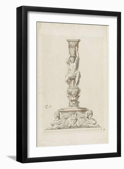 Flambeau-Charles Le Brun-Framed Giclee Print