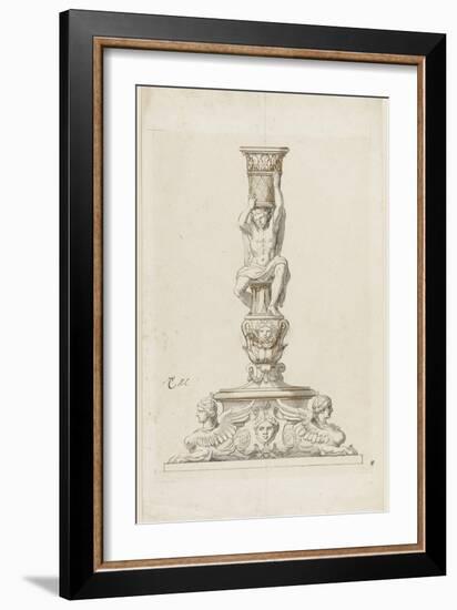 Flambeau-Charles Le Brun-Framed Giclee Print