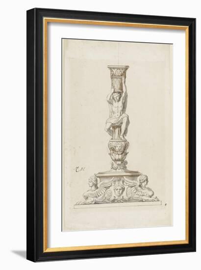 Flambeau-Charles Le Brun-Framed Giclee Print