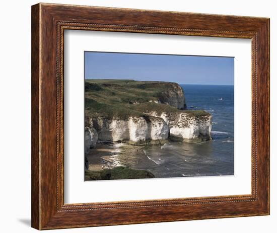 Flamborough Head, East Yorkshire, Yorkshire, England, United Kingdom-David Hunter-Framed Photographic Print