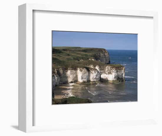 Flamborough Head, East Yorkshire, Yorkshire, England, United Kingdom-David Hunter-Framed Photographic Print