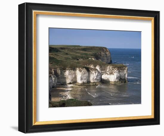 Flamborough Head, East Yorkshire, Yorkshire, England, United Kingdom-David Hunter-Framed Photographic Print