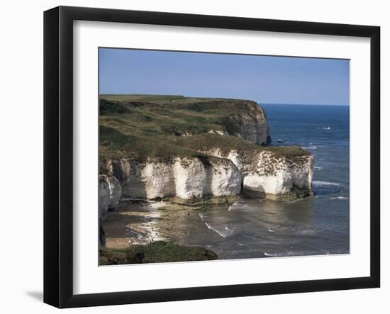 Flamborough Head, East Yorkshire, Yorkshire, England, United Kingdom-David Hunter-Framed Photographic Print