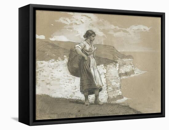 Flamborough Head, England, 1882-Winslow Homer-Framed Premier Image Canvas