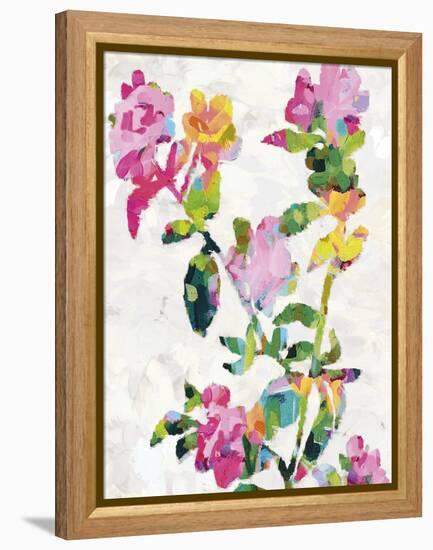 Flamboyant Floral-Mark Chandon-Framed Stretched Canvas