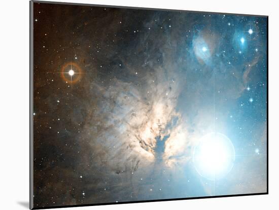Flame Nebula (NGC 2024)-Davide De Martin-Mounted Photographic Print