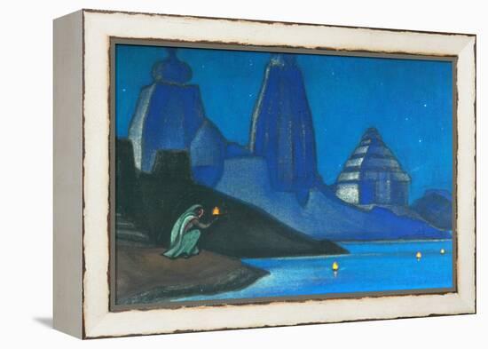 Flame of Happiness (Lights on the Gange), 1947-Nicholas Roerich-Framed Premier Image Canvas