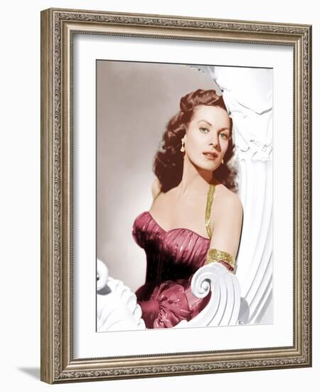 Flame of The Araby, Maureen O'Hara, 1951-null-Framed Photo