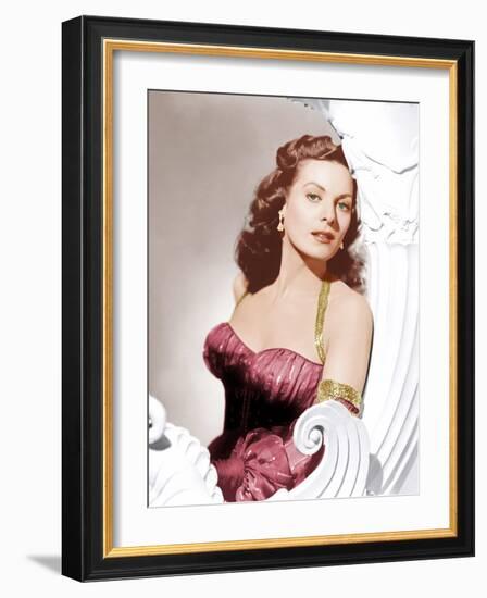 Flame of The Araby, Maureen O'Hara, 1951-null-Framed Photo