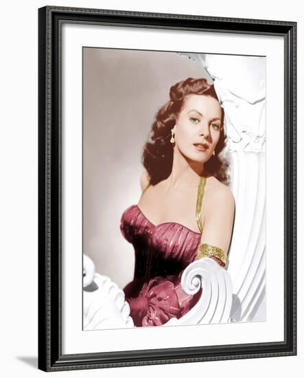 Flame of The Araby, Maureen O'Hara, 1951-null-Framed Photo