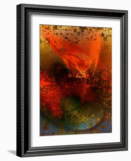 Flame-Jean-François Dupuis-Framed Art Print