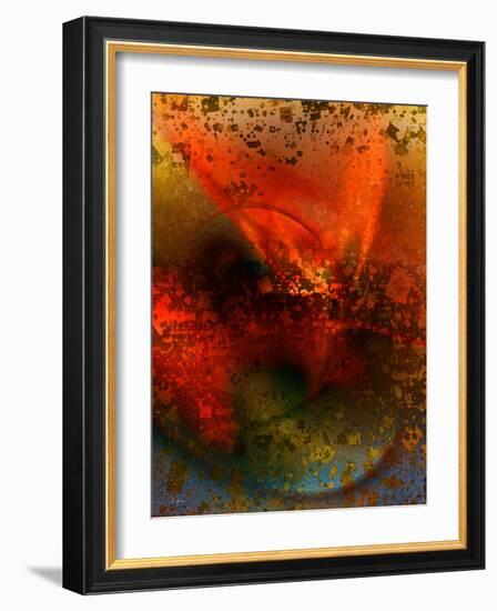 Flame-Jean-François Dupuis-Framed Art Print