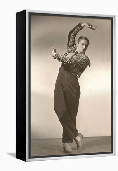 Flamecno Dancer-null-Framed Stretched Canvas