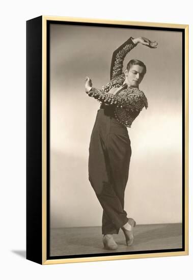 Flamecno Dancer-null-Framed Stretched Canvas