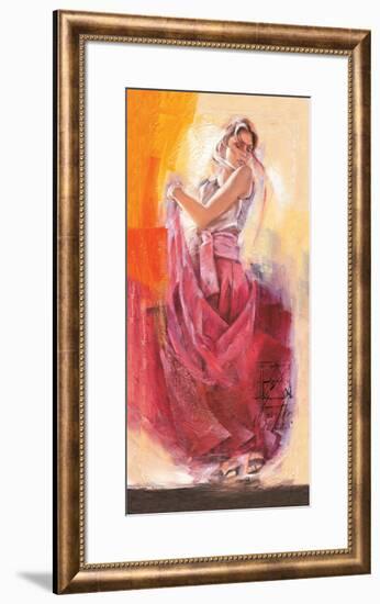 Flamenco Dance-Talantbek Chekirov-Framed Premium Giclee Print