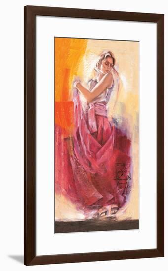 Flamenco Dance-Talantbek Chekirov-Framed Premium Giclee Print