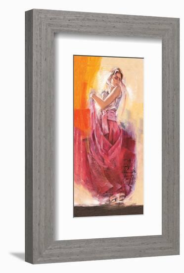 Flamenco Dance-Talantbek Chekirov-Framed Art Print