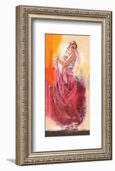 Flamenco Dance-Talantbek Chekirov-Framed Art Print