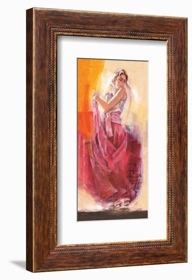 Flamenco Dance-Talantbek Chekirov-Framed Art Print