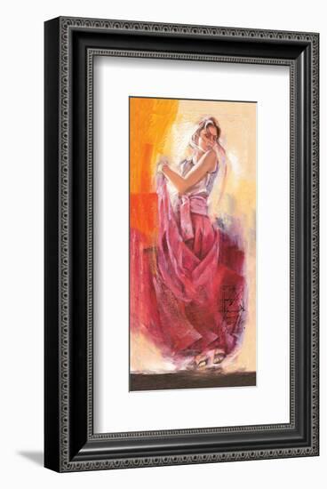 Flamenco Dance-Talantbek Chekirov-Framed Art Print