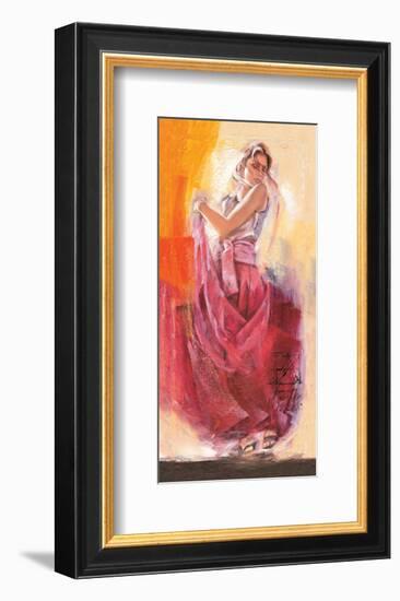 Flamenco Dance-Talantbek Chekirov-Framed Art Print