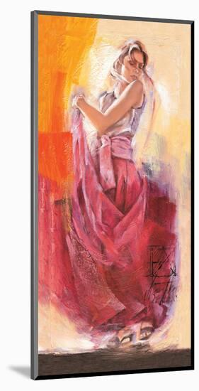 Flamenco Dance-Talantbek Chekirov-Mounted Art Print